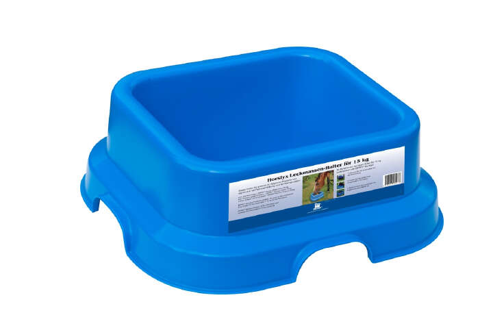 HORSLYX Bodenhalter für 15 kg Leckmasse